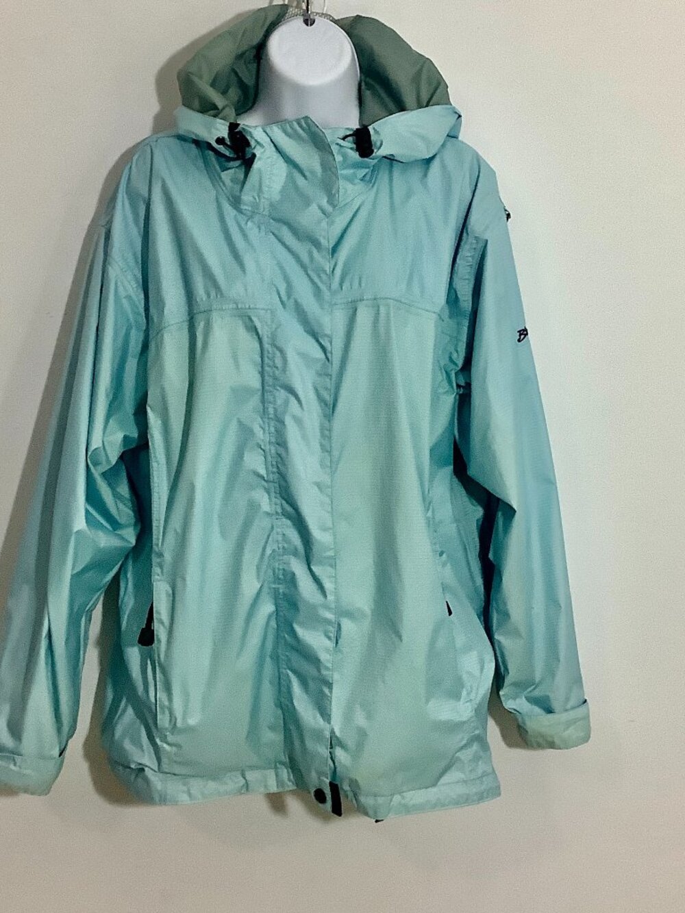 Waterproof Jacket Bimini Bay Large Blue Authentic Rugged Adventure Gear Useful